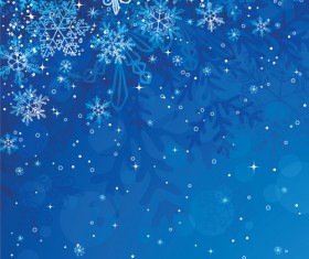 Winter Snowflake backgrounds art design vector 03