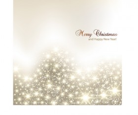 Vector set of Sparkling Christmas backgrounds art 06