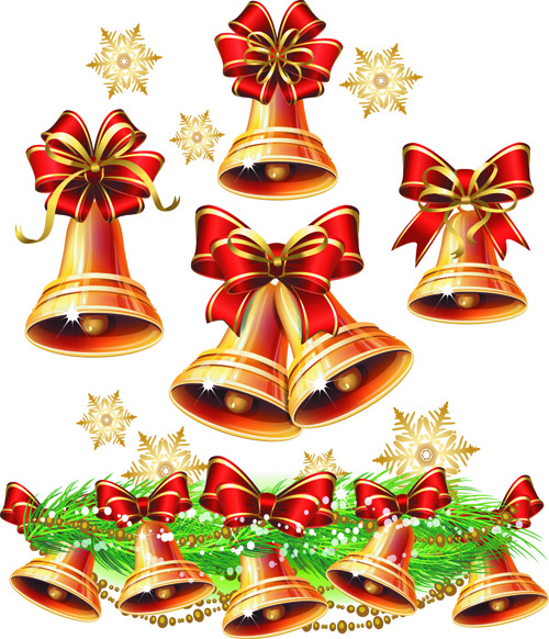 Set of Vintage Christmas and New Year 2013 decor Illustration Vector 01