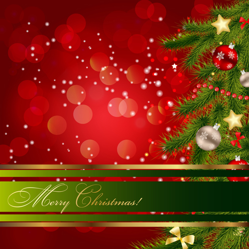 Set of Xmas backgrounds design elements vector 03 free download
