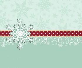 Set of Xmas backgrounds design elements vector 07