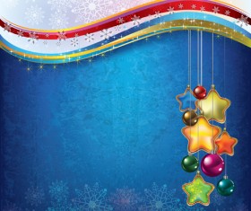 ornate Xmas balls decorations design vector set 02