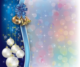 ornate Xmas balls decorations design vector set 03