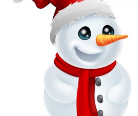 Various Xmas characters elements vector graphics 01