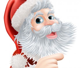 Various Xmas characters elements vector graphics 04