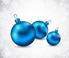 Various Xmas accessories elements vector set 04