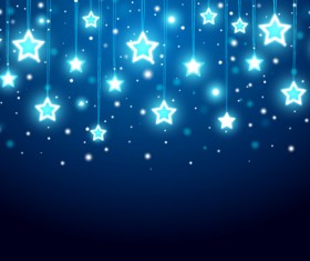 Christmas backgrounds with light dot vector set 03