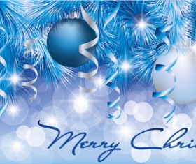 ornate Xmas balls Ornaments elements vector material 03