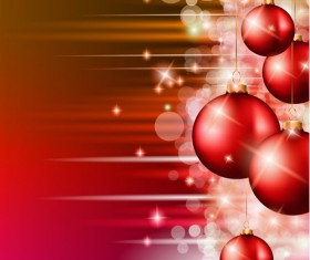 ornate Xmas balls Ornaments elements vector material 08