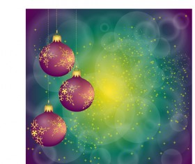 Brilliant Xmas balls ornaments design vector set 08