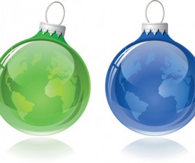 ornate Xmas balls Ornaments elements vector material 11