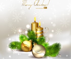 Set of Brilliant Xmas background vector art 05