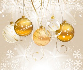 Set of Brilliant Xmas background vector art 07