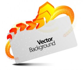 Set of concept Fold arrow vector backgrounds 10