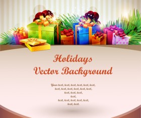 holiday Christmas colorful backgrounds vector 01