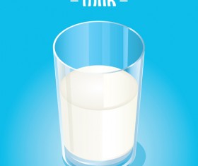 Set of Milk and cheese design vector graphics 04