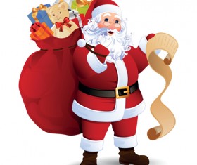 Happy Santa design vector material 05