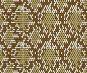 Vector set of Snake skin pattern elements 01