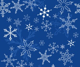Brilliant Snowflakes Winter vector backgrounds 02