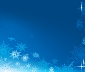 Brilliant Snowflakes Winter vector backgrounds 05