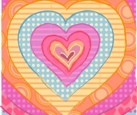 Hand drawn Heart vector