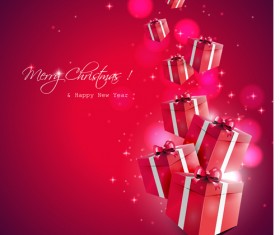 Red style Valentine cards design elements vector 01