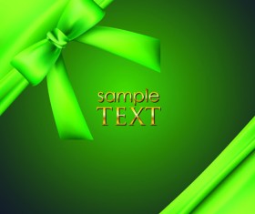 Bright Backgrounds with Bow design vector 02