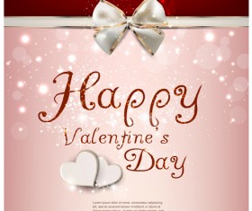 Romantic Happy Valentine day cards vector 08