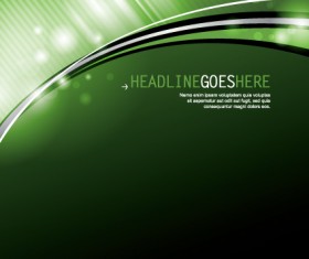 Vector set of Abstract Brilliant backgrounds 05