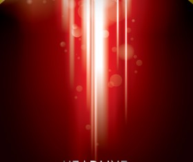 Vector set of Abstract Brilliant backgrounds 08