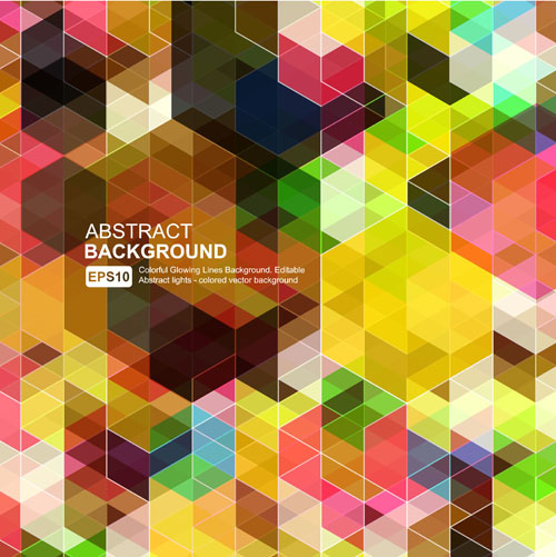 Creative Vector Abstract Backgrounds set 01