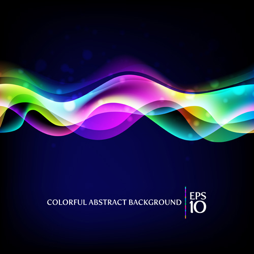Creative Vector Abstract Backgrounds set 10