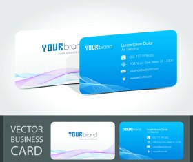 Vector Set of Creative Business card elements 01