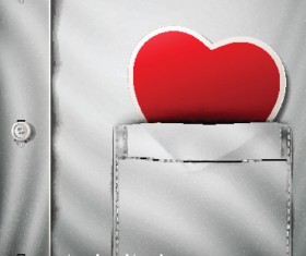 Creative heart art design elements vector 05