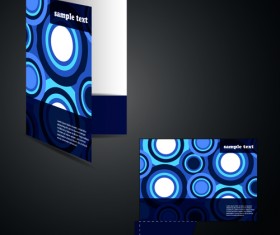 Darkcolor folder and documents design vector 01