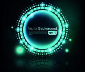 Dream backgrounds vector material 01