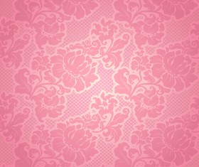 Fabric of Floral Patterns design vector set 01