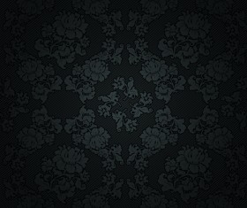 Fabric of Floral Patterns design vector set 04