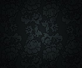 Fabric of Floral Patterns design vector set 06