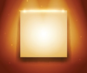 Set of Bright Frame on a wooden wall vector 04