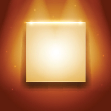 Set of Bright Frame on a wooden wall vector 04