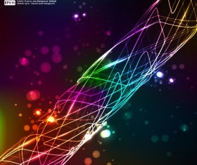 Elements of Neon abstract vector backgrounds 02