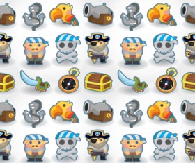 Set of Paisley baby patterns vector 03