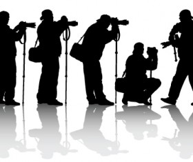 Elements of Photographic studio photographer design vector 03