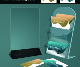 Presentation of labels design vector set 01