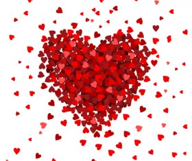 Romantic Happy Valentine day cards vector 15