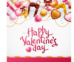 Sweet Valentine cards design vector 03
