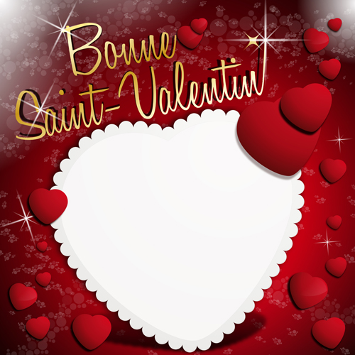 Vector Valentine day Illustration collection 01