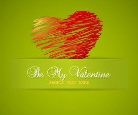 Vector Valentine day Illustration collection 04
