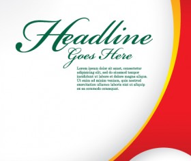 Vector set of Abstract Brilliant backgrounds 02